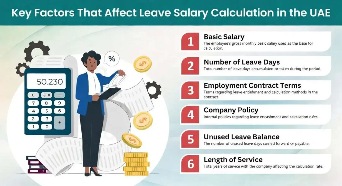 Key Factors That Affect Leave Salary Calculation