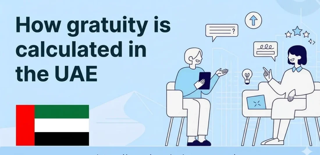 How gratuity is calculated in the UAE?